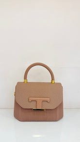 “T” SATCHEL BAG